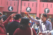 St. Mark's School, Janakpuri - Holi Milan Celebrations : Click to Enlarge