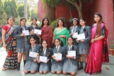 St. Mark's School, Janak Puri - Our school winners in LEXICON, a literary competition held between the three SMS branches : Click to Enlarge