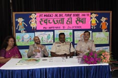 St. Mark's School, Janak Puri - Painting Competition  Swachhata Hi Seva organised by Delhi Police : Click to Enlarge