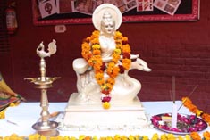 St. Mark's School, Janak Puri - Basant Panchami was celebrated to mark the beginning of the spring season : Click to Enlarge