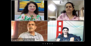 SMS Connections (Alumni Association) - A Virtual Alumni Meet of Team Connections was held : Click to Enlarge