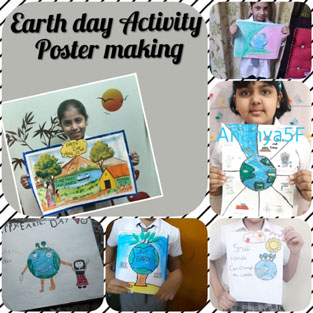 St. Mark's School, Janak Puri - World Book and Copyright Day was celebrated with great enthusiasm and zeal by our students : Click to Enlarge