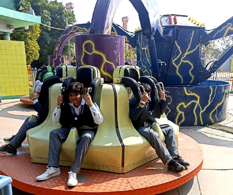 St. Marks Sr. Sec. Public School, Janakpuri - An excursion was planned for the students of classes IV to XI to Adventure Island : Click to Enlarge