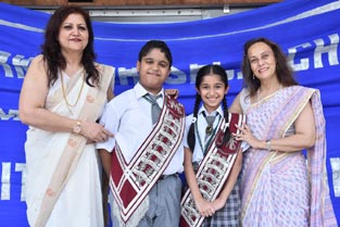 St. Mark’s Meera Bagh - Investiture Ceremony : Junior Wing : Click to Enlarge