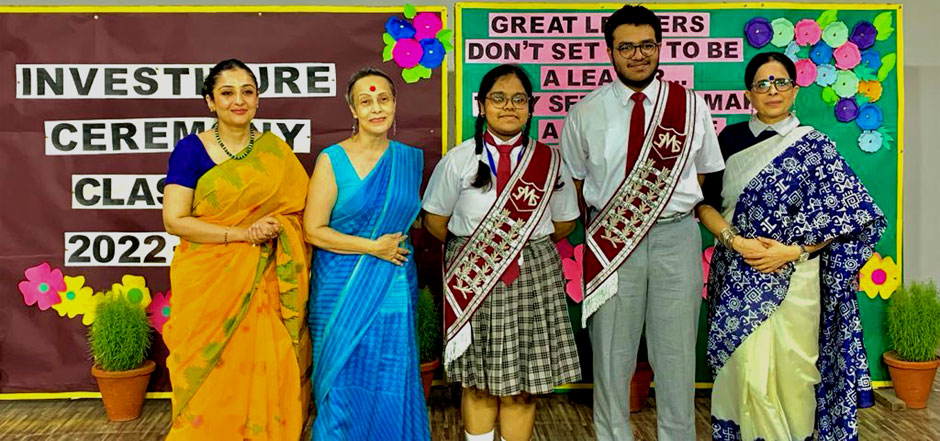 St. Mark’s Meera Bagh - Investiture Ceremony : Seniors 2022-23 : Click to Enlarge