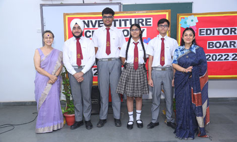St. Mark’s Meera Bagh - Investiture Ceremony 2022-23 : Click to Enlarge