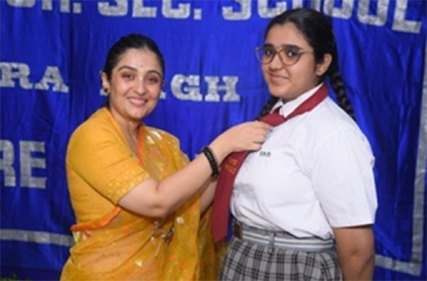 St. Mark’s Meera Bagh - Juniors: Oath Taking Ceremony : Click to Enlarge