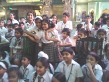 SMS, Meerabagh - Students of St. Mark's at Kingdom of Dreams : Click to Enlarge