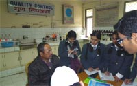 St. Mark's School, Meera Bagh - A Visit to the Haiderpur Water Treatment Plant : Click to Enlarge