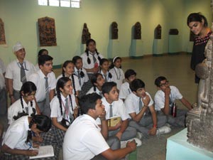 St. Mark’s Sr. Sec. Public School, Meera Bagh - A Visit to National Museum : Click to Enlarge