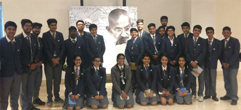 St. Mark’s Sr. Sec. Public School, Meera Bagh - Visit to Digital Museum of Mahatma Gandhi : Click to Enlarge