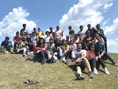 St. Mark’s School, Meera Bagh - School organized Rocksport Residential Camp near Chail for students of Class VIII : Click to Enlarge