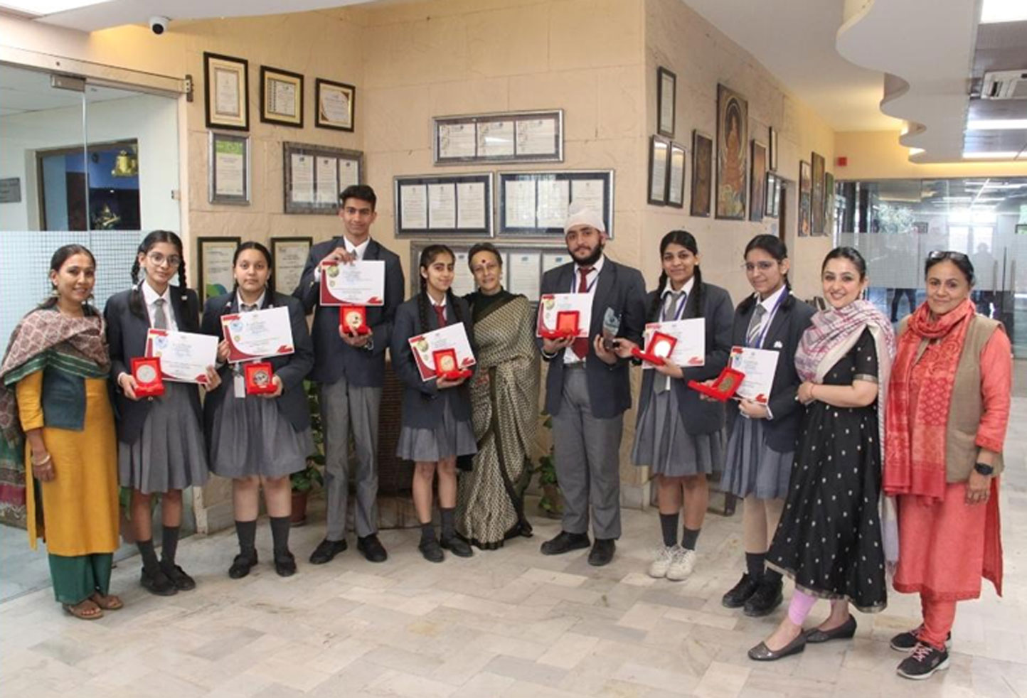 Awards & Recognitions : St Marks Sr Sec Public School Meera Bagh