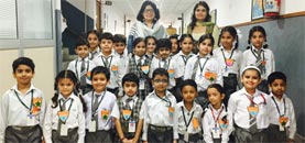 SMS Sr., Meera Bagh - Intra Class Reading Competition : Click to Enlarge