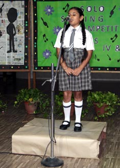 St. Mark’s Sr. Sec. Public School, Meera Bagh - Solo Singing Competition : Click to Enlarge
