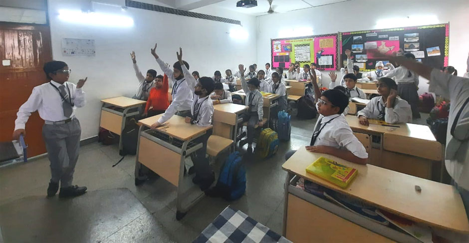 St. Mark's Meera Bagh - A Workshop on Anaemia was conducted for students of Class VI : Click to Enlarge