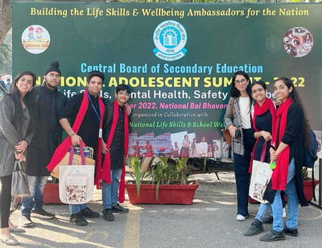 St. Mark's Meera Bagh - The CBSE Adolescent Summit on Life Skills, Mental Health, Safety and Well-being 2022 : Click to Enlarge
