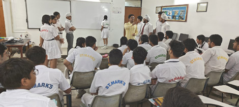 St. Mark's Meera Bagh - Career Guidance Session : Click to Enlarge