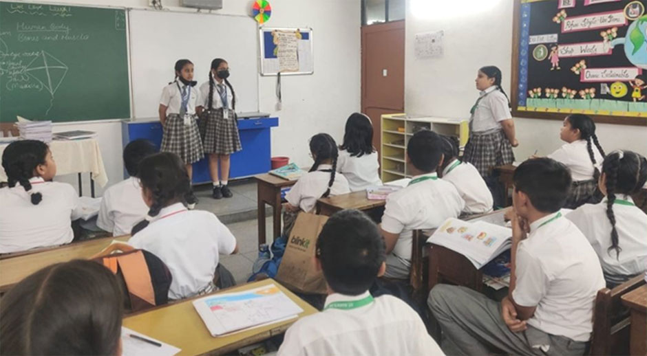 St. Mark's Meera Bagh - Second year of International Children's Parliament kick starts : Click to Enlarge