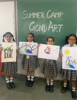 St. Mark's Meera Bagh - Summer Art Camp : Click to Enlarge