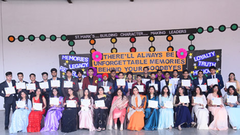St Marks Sr Sec Public School Meera Bagh - Farewell Ceremony for the outgoing batch of 2023-24 : Click to Enlarge