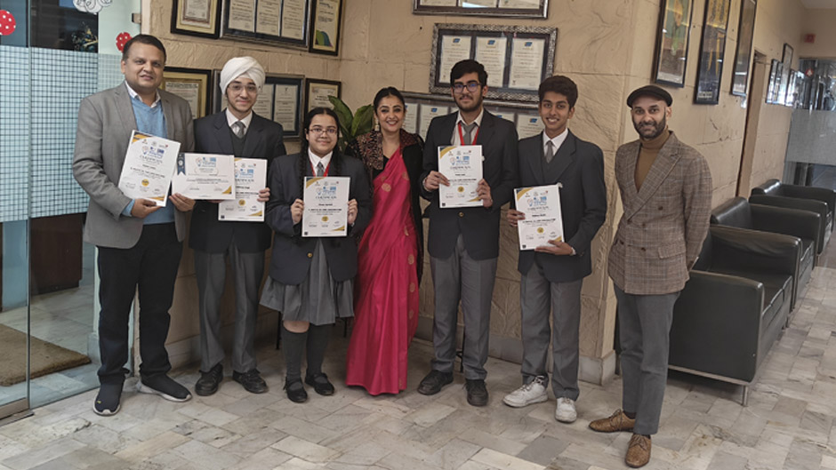 St Marks Sr Sec Public School Meera Bagh - Young Ideathon Competition : Click to Enlarge