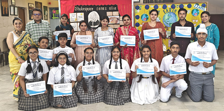 St. Mark’s School, Meera Bagh - Parivartan Project : Click to Enlarge