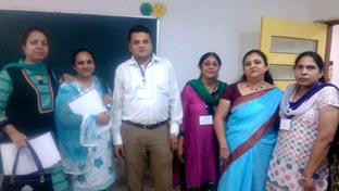 St. Mark's School, Meera Bagh - Workshop on 21<sup>st</sup> Century Skills for Blended Learning : Click to Enlarge