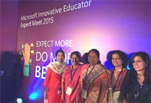 St. Mark's School, Meera Bagh - Microsoft Innovative Educator Meet : Click to Enlarge