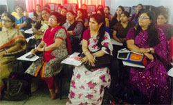 St. Mark's School, Meera Bagh - Workshop on Sex Education : Click to Enlarge