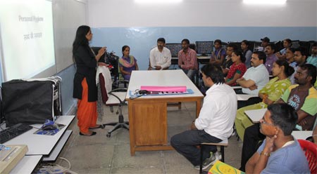 St. Mark's School, Meera Bagh - Workshop for the Support Staff : Click to Enlarge