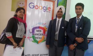 St. Mark's School, Meera Bagh - Cyber Security Workshop : Web Ranger : Click to Enlarge