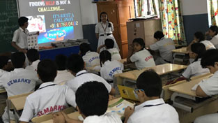 St. Mark's School, Meera Bagh - Webinar on Media Literacy : Click to Enlarge