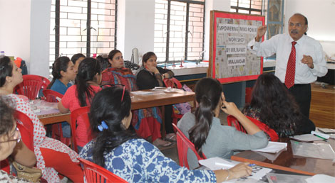St. Mark's School, Meera Bagh - Workshop on Empowering Mind Power : Click to Enlarge