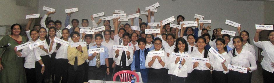 St. Mark's Meera Bagh - Workshop on Model United Nations : Click to Enlarge