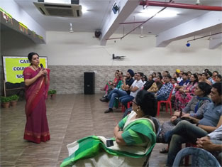 St. Mark's School, Meera Bagh - Career Workshop for Parents of Class X : Click to Enlarge