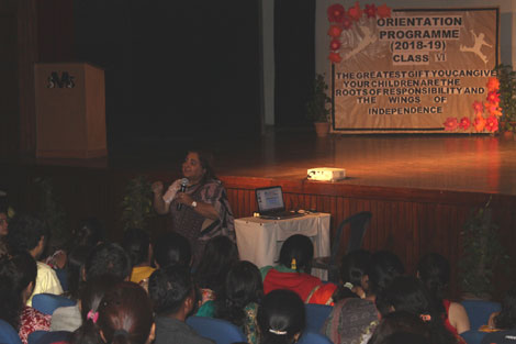 St. Mark's School, Meera Bagh - Parent Orientation for Class VI : Click to Enlarge