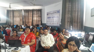 St. Mark's School, Meera Bagh - Python Programming Workshop for teachers from Delhi : Click to Enlarge
