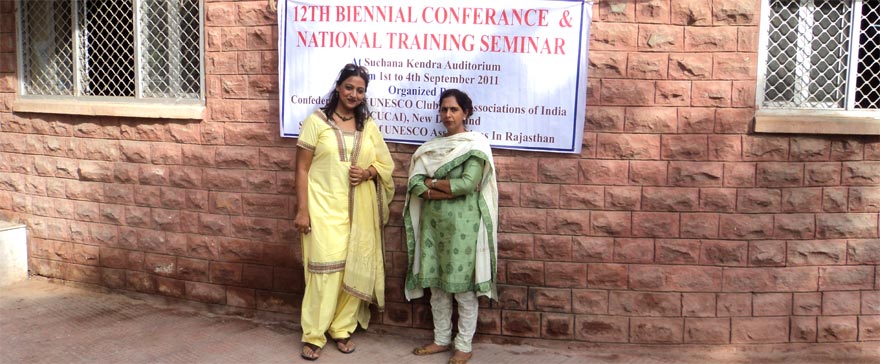 St. Mark's School, Meera Bagh at the UNESCO Conference at Jodhpur