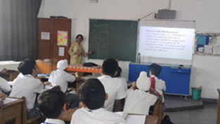 St. Mark's School, Meera Bagh - Activities conducted by The Mind Games Club : Click to Enlarge