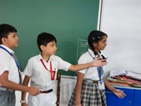 St. Mark's School, Meera Bagh - Activities conducted by Spotlight Club : Click to Enlarge
