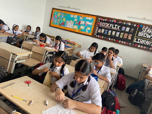 St. Mark's School, Meera Bagh - Activities conducted by Sui Dhaga Club : Click to Enlarge