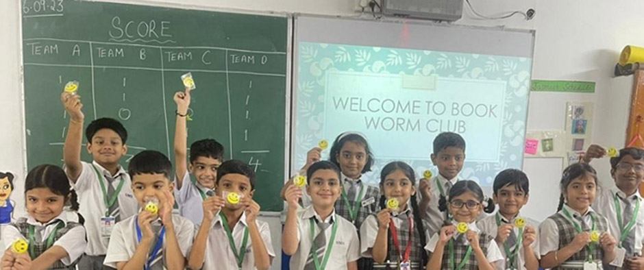St. Mark's School, Meera Bagh - Club Meet on Bookworm Club : Click to Enlarge