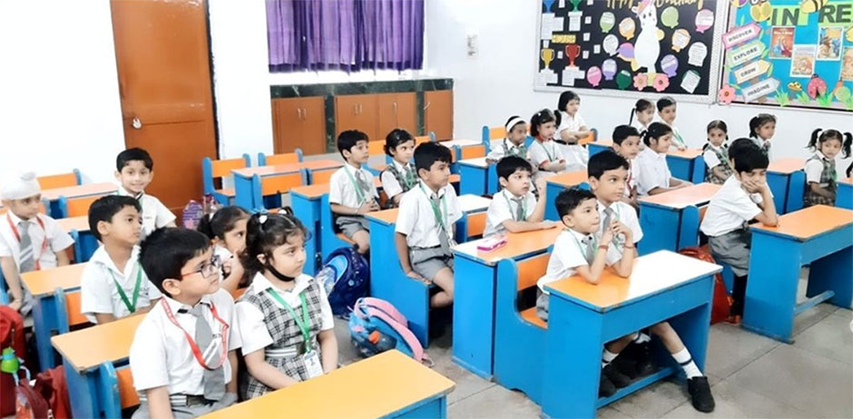 St. Mark's School, Meera Bagh - Activities by Bookworm Club : Classes I to V : Click to Enlarge