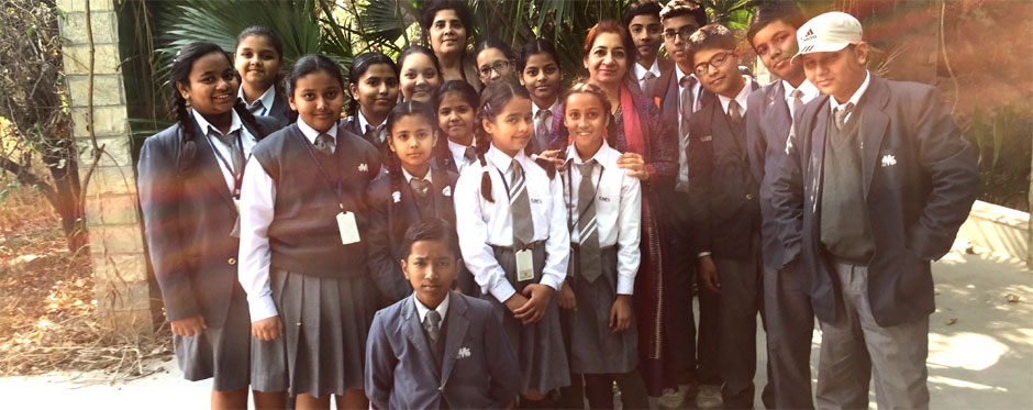 St. Mark's School, Meera Bagh - Visit to Yamuna Bio-Diversity Park : Click to Enlarge