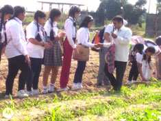 St. Mark’s School, Meera Bagh - Eco Club : Visit to organic farms in Western Uttar Pradesh : Click to Enlarge