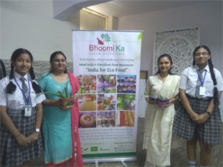 St. Mark’s School, Meera Bagh - Eco Club : Orientation Program SAFE FOOD : Click to Enlarge