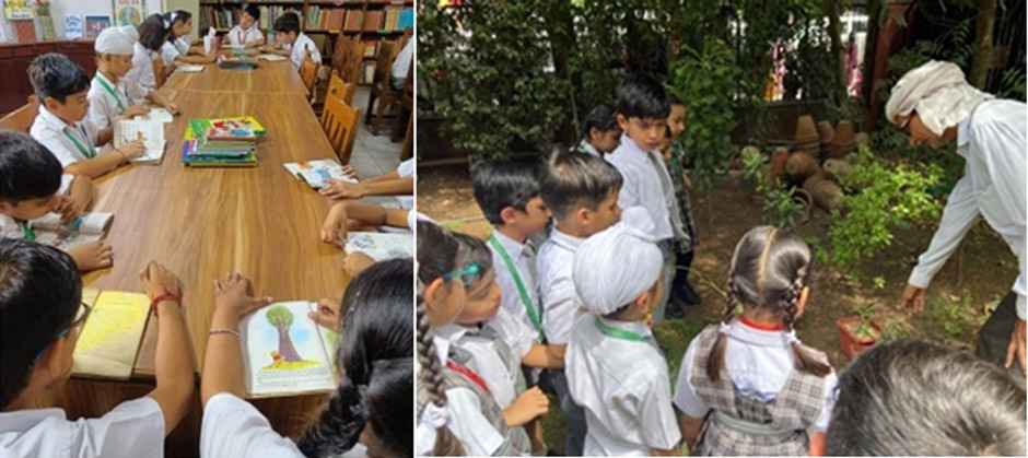 St. Mark's School, Meera Bagh - Club Meet on The Exploration Club : Click to Enlarge