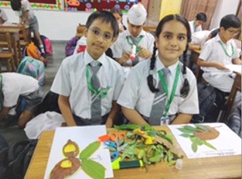 St. Mark's School, Meera Bagh - Club Meet on Nature Lovers Club : Click to Enlarge