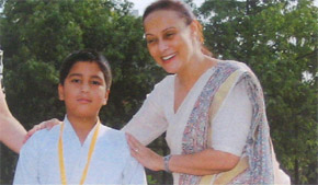 Prateek Singh (IV A) - a Young Karate Champ